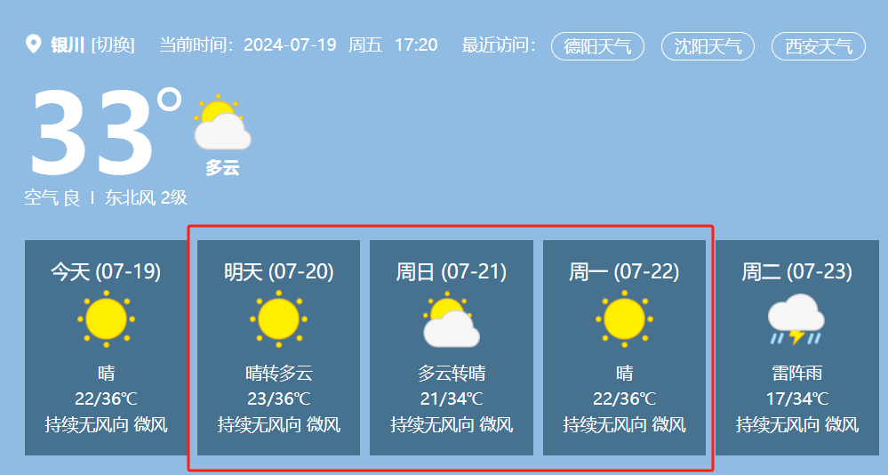 倒计时1天！第122-123届托管论坛（德阳、银川）明日同步开启~附上当地天气