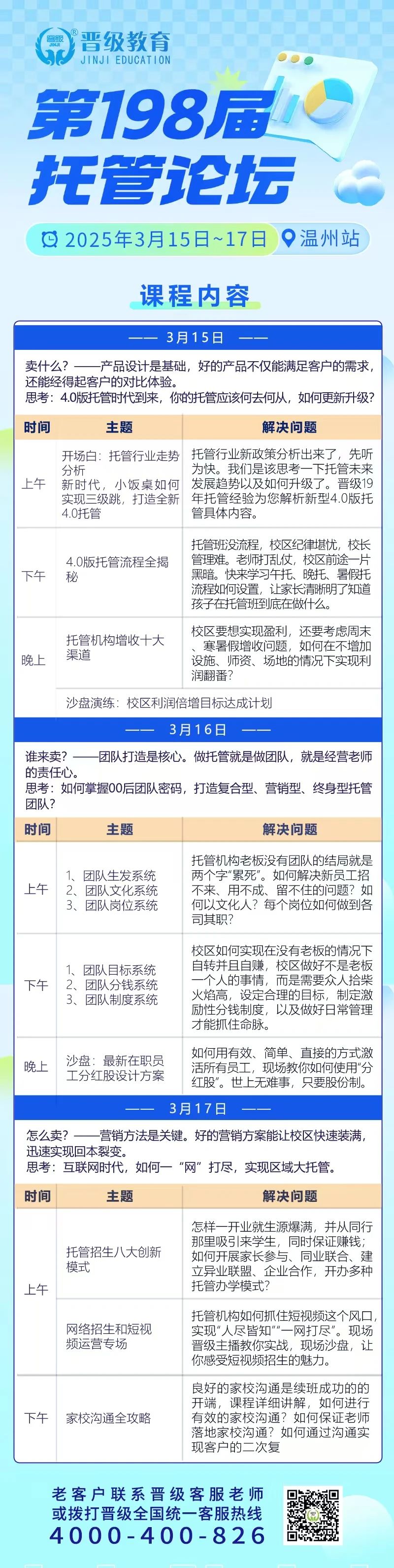 邀请函 | 3月15日齐聚温州、南宁、武汉，邀您共赴第198-200届托管论坛