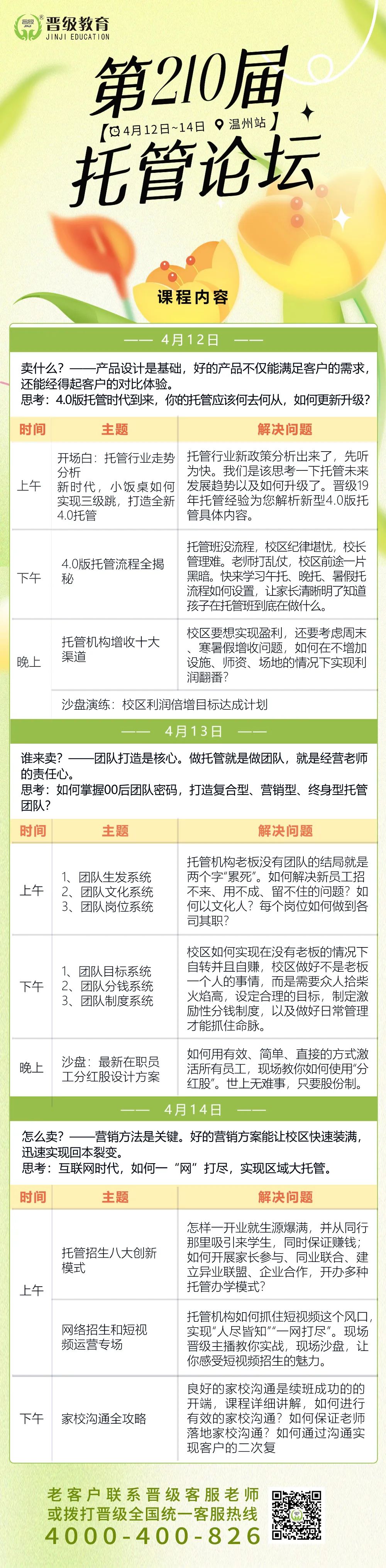 4月12日，晋级托管论坛多地启动：解锁校区管理秘籍，抢占行业先机！