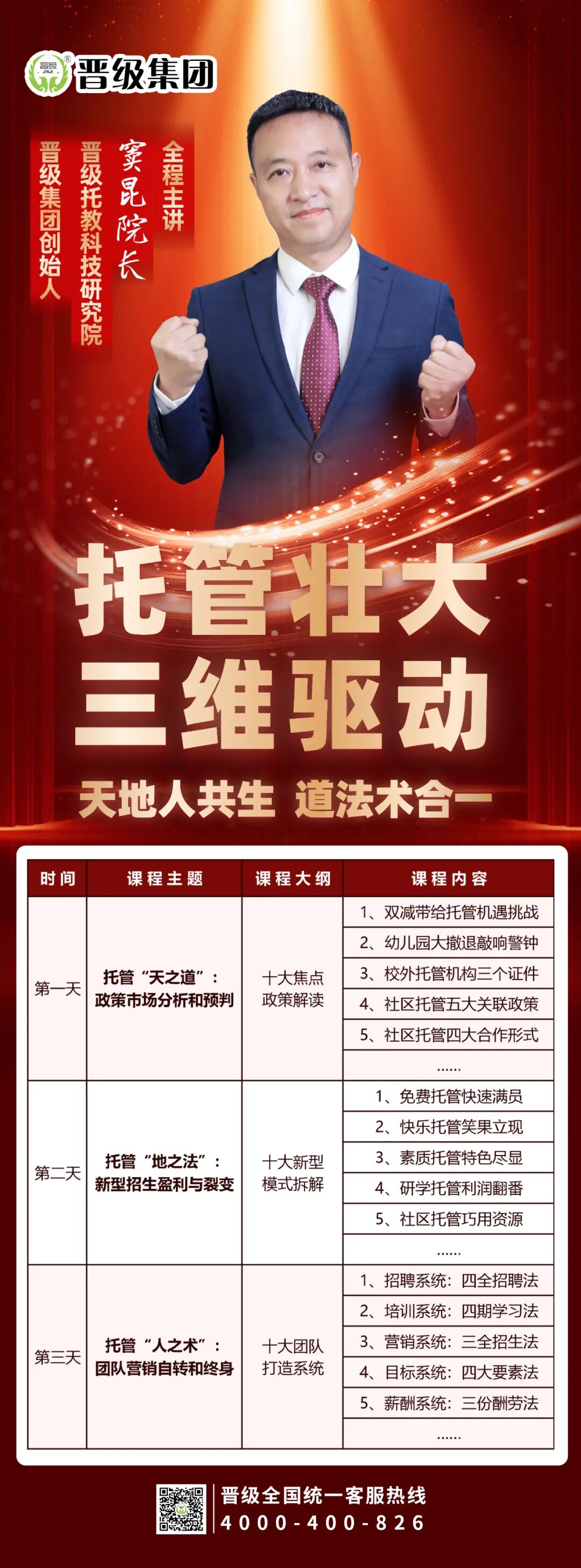 权威首发！窦昆老师首次公开课来袭！托管行业三维驱动，破局增长困境